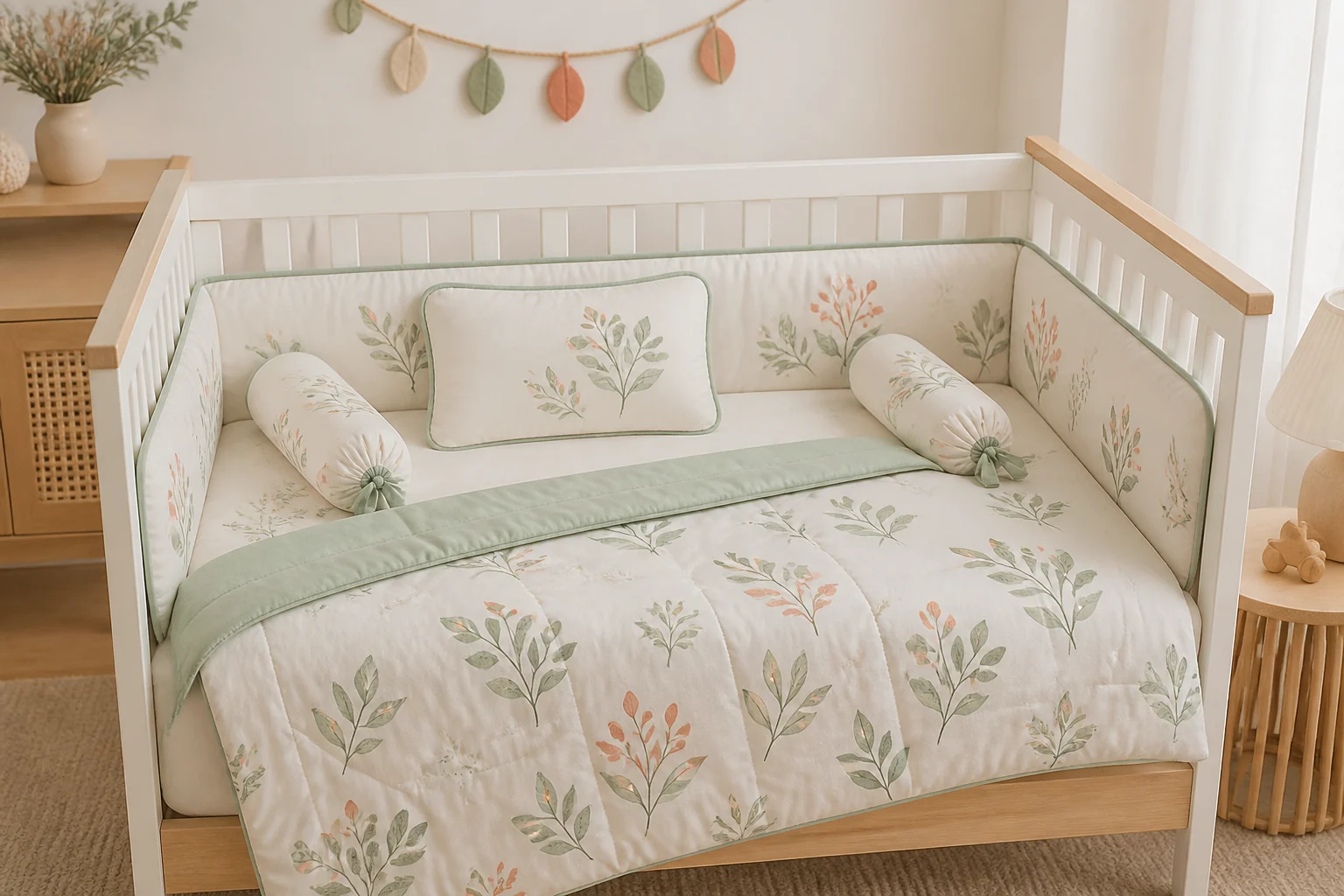 Baby Flora complete baby bedding set